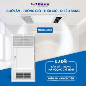 thiết bị sưởi cho phòng tắm