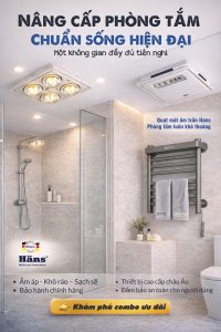 Đèn sưởi âm trần và treo tường