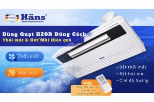 hướng dẫn sử dụng quạt H20R