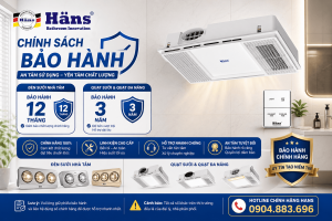 bảo hành đèn sưởi nhà tắm