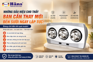 dấu hiệu cần thay mới đèn sưởi