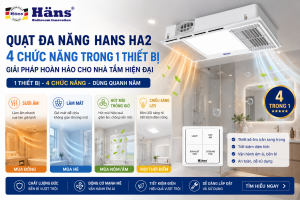 quạt đa năng hút mùi nhà tắm