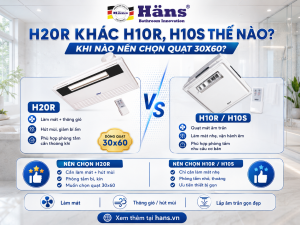 H20R khác H10R H10S