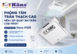 quạt âm trần cho trần thạch cao