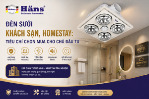 Đèn Sưởi Khách Sạn, Homestay: Tiêu Chí Chọn Mua Cho Chủ Đầu Tư